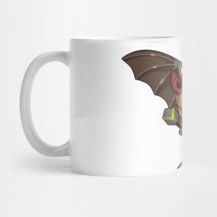 Bat at Darts with Dart Mug